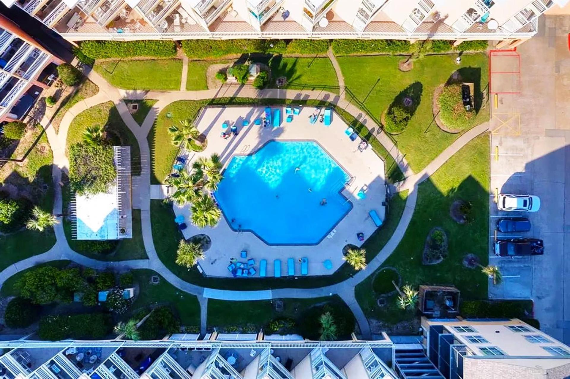 Charming Waterfront Condo Galveston Buitenkant foto