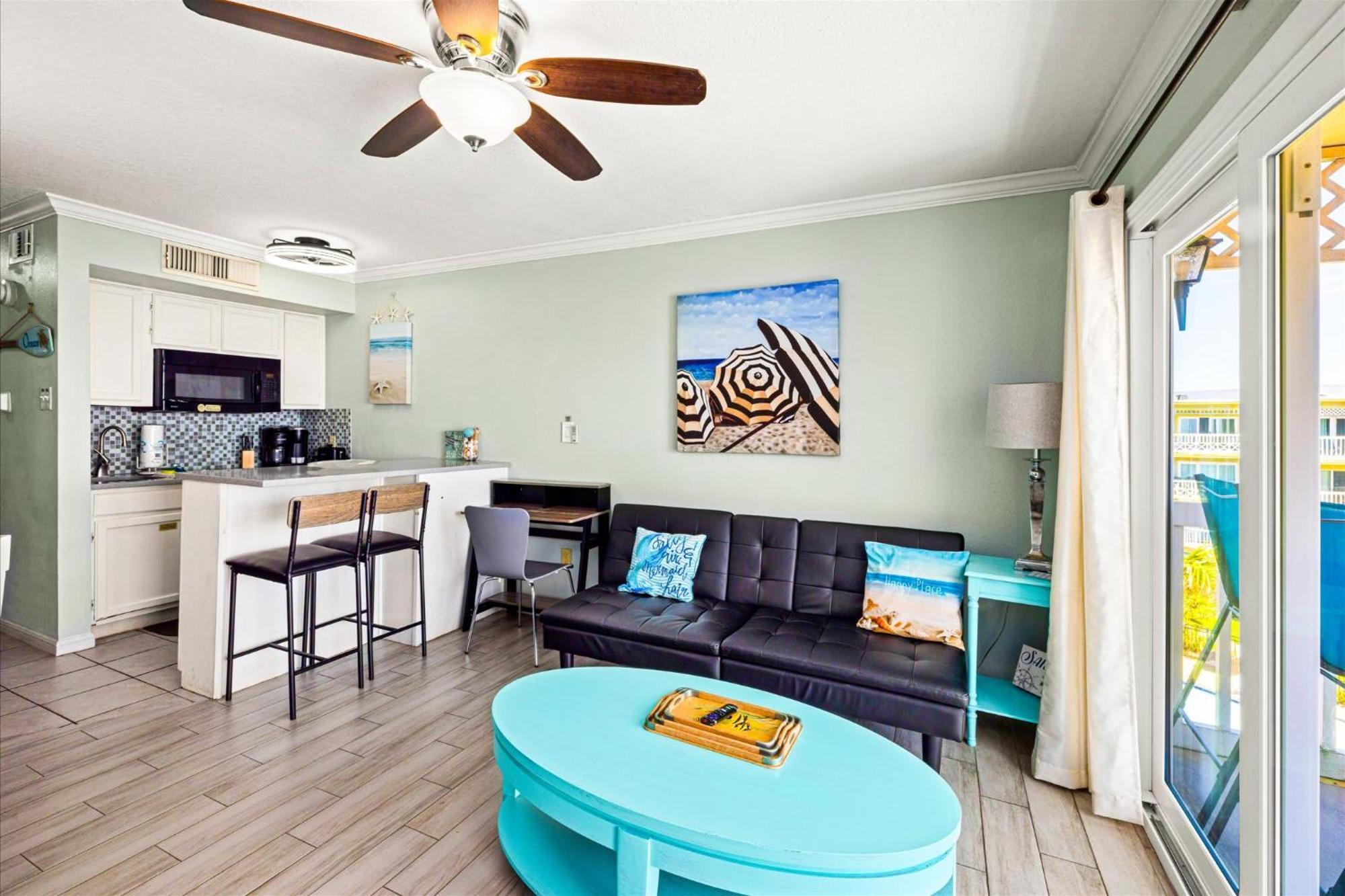 Charming Waterfront Condo Galveston Buitenkant foto